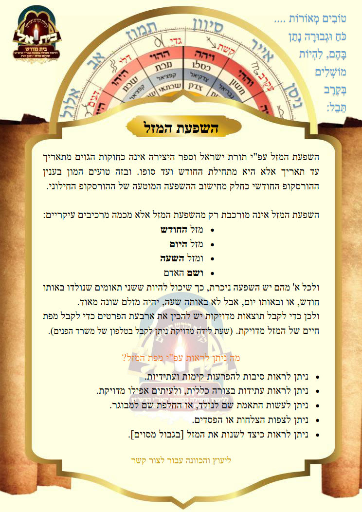 השפעת המזל